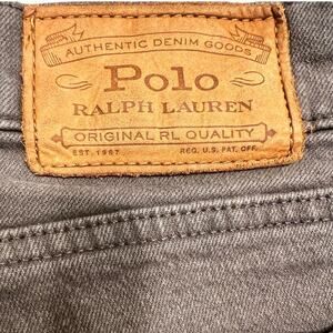 Polo Ralph Lauren Varick Slim Straight 42/32 Gray Jeans